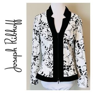 Joseph Ribkoff Black and White Jacket